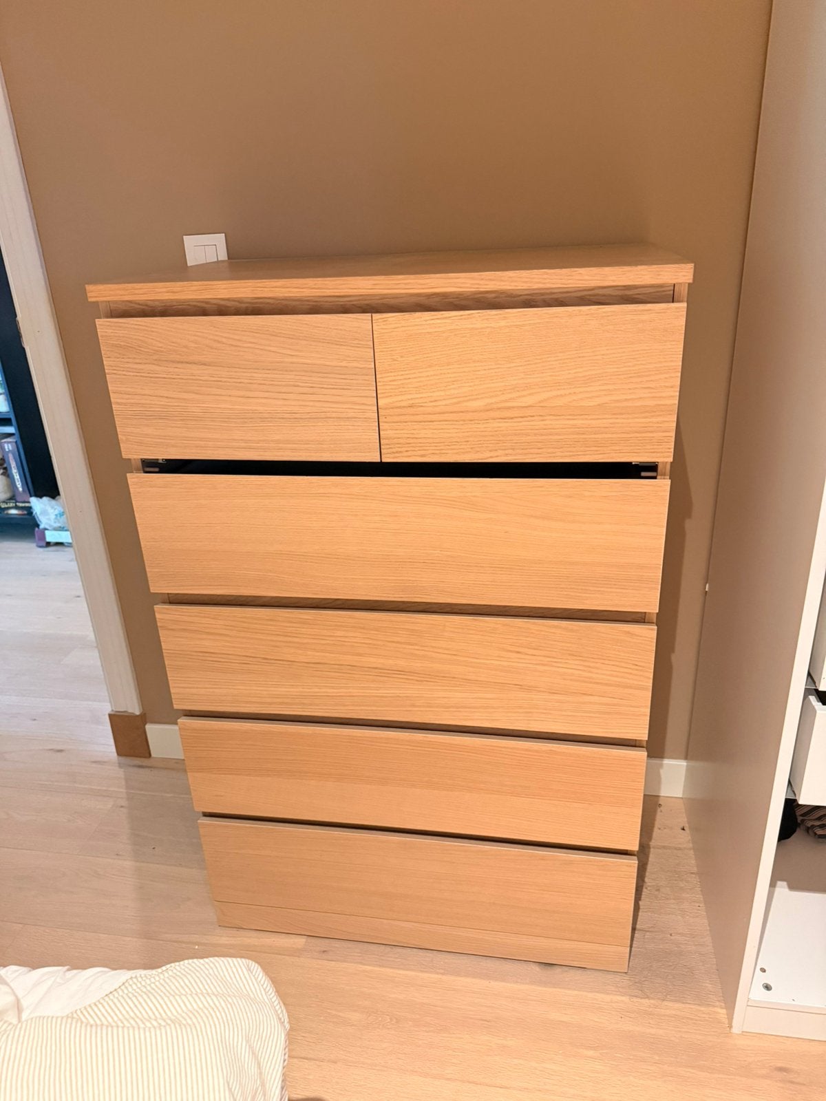 IKEA MALM ladekast, Huis en Inrichting, Kasten | Ladekasten, Ophalen, Gebruikt