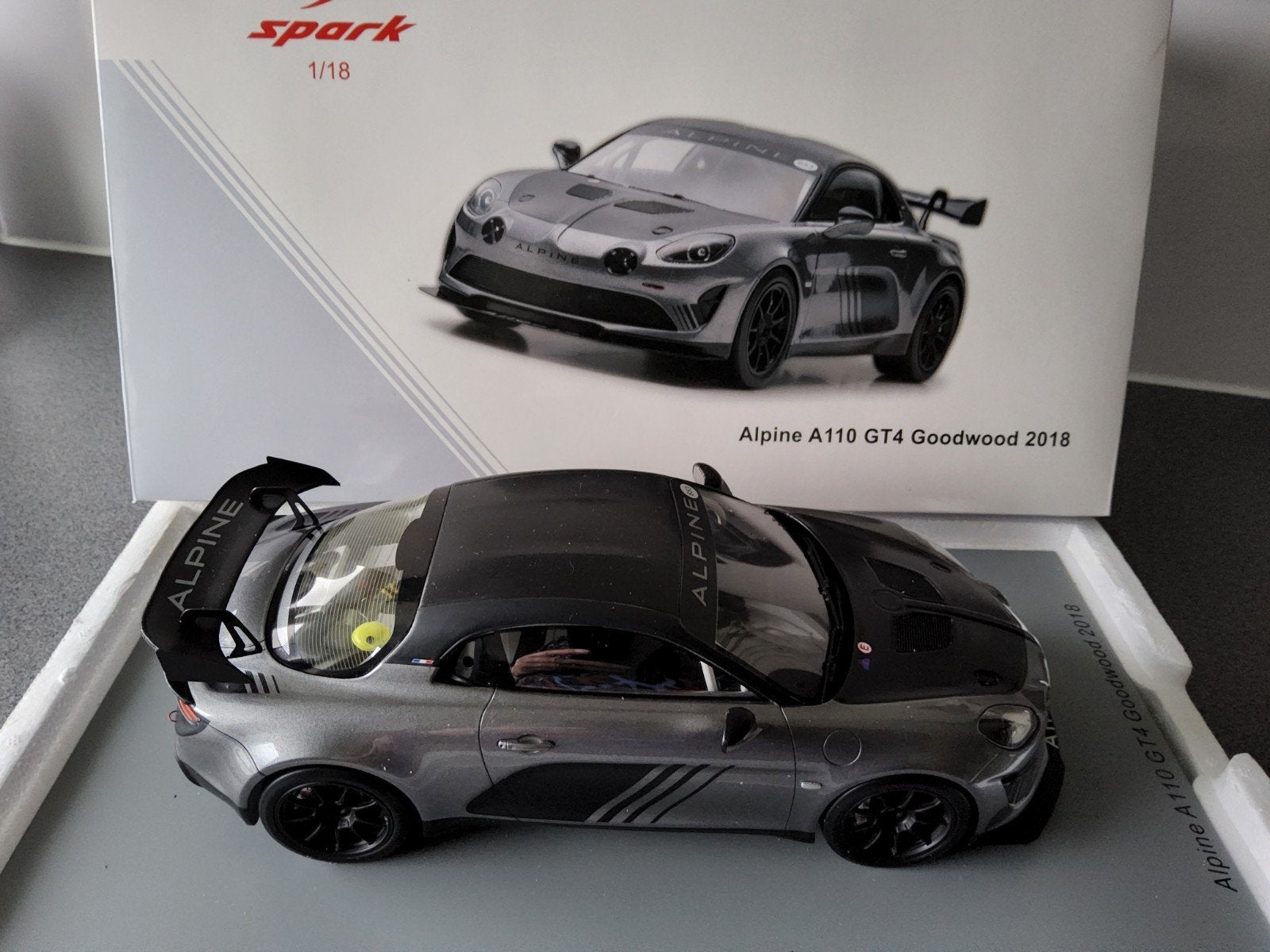 Alpine A110 GT4 Goodwood 2018., Enlèvement ou Envoi