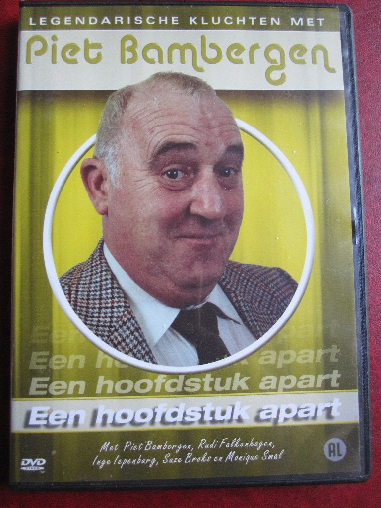 Piet Bambergen Een hoofdstuk apart, Cd's en Dvd's, Dvd's | Cabaret en Sketches, Stand-up of Theatershow, Overige artiesten, Alle leeftijden