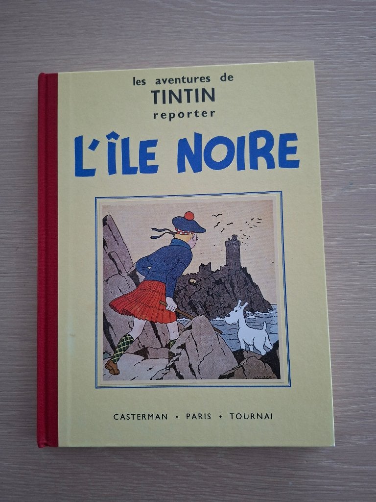 Tintin L'Ile Noire N&B Fac-similé NEUF, Livres, Neuf, Enlèvement ou Envoi, Une BD, Herge