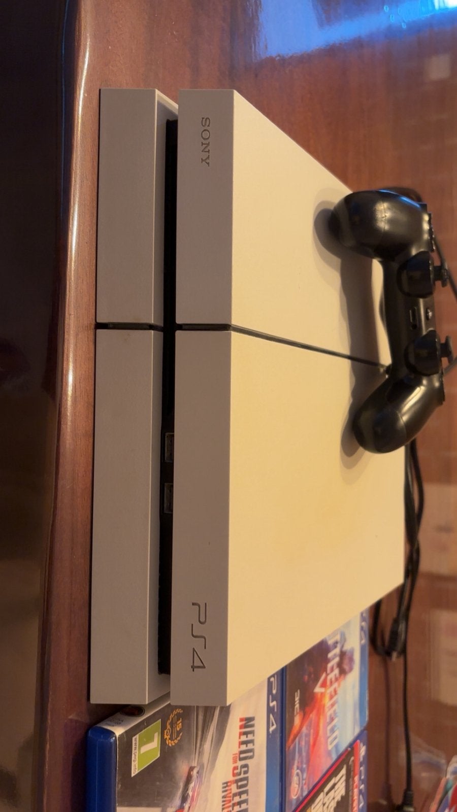 Ps4 blanche, Consoles de jeu & Jeux vidéo, 500 GB, Enlèvement ou Envoi, Avec 1 manette, Utilisé