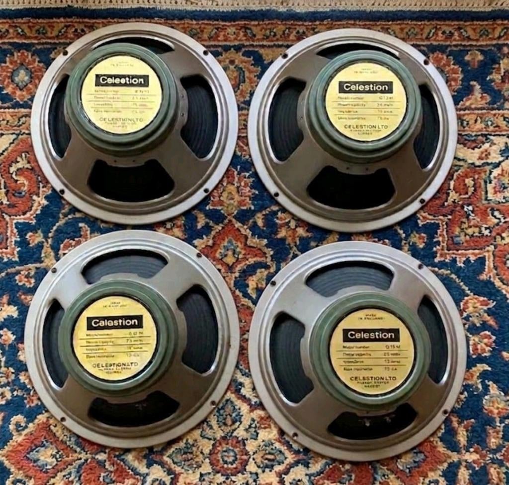 Celestion Greenbacks uit 1970, Muziek en Instrumenten, Instrumenten | Onderdelen, Ophalen