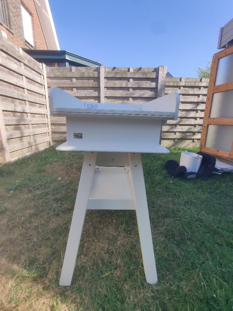Verzorgtafel baby, Kinderen en Baby's, Ophalen, Zo goed als nieuw, Opstaande rand, 90 tot 105 cm