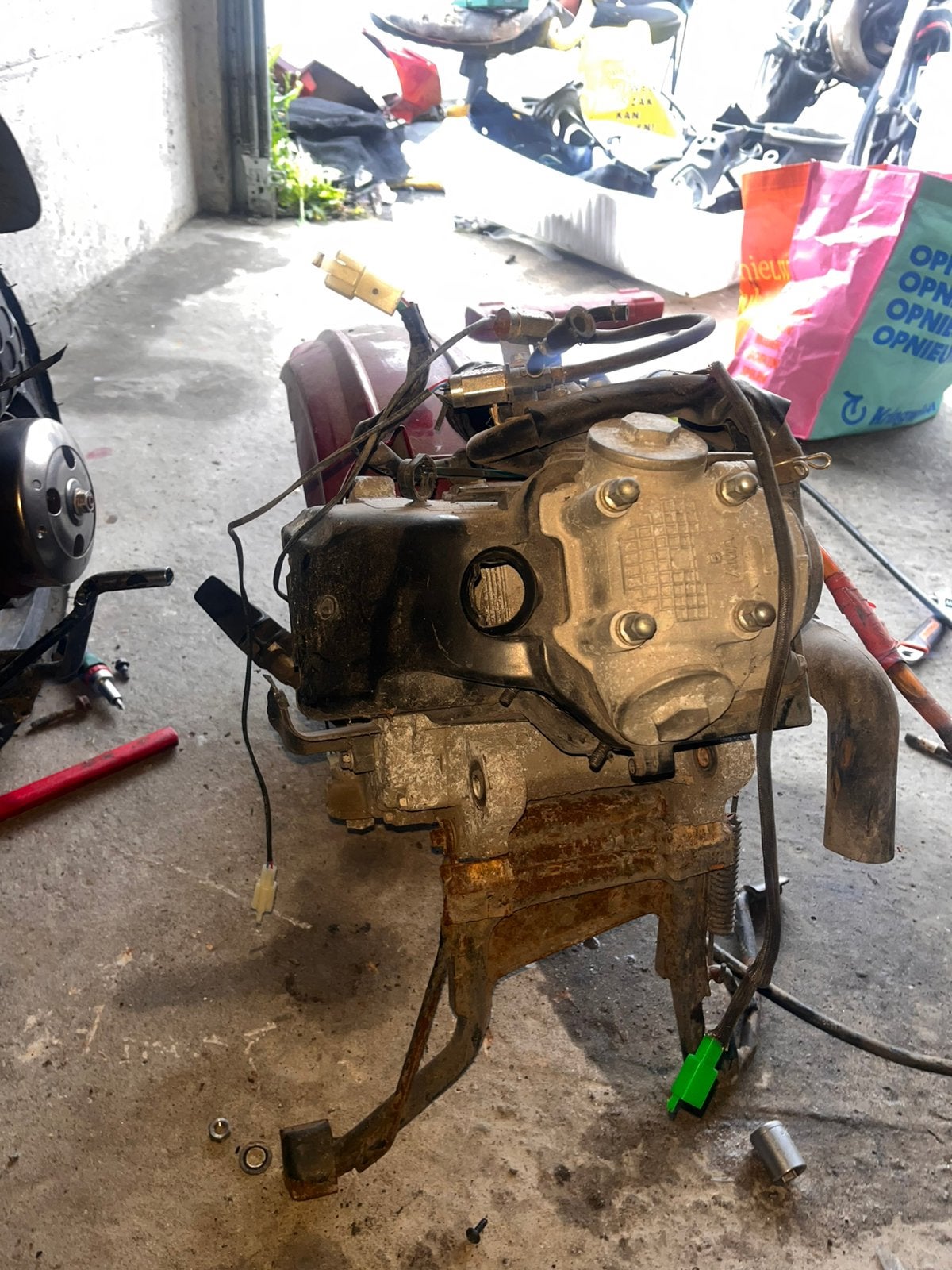 Peugeot speedfight 4 motorblok, Ophalen of Verzenden, Speedfight