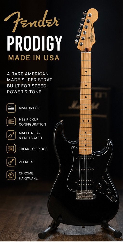 Fender Prodigy made in USA, Ophalen, Zo goed als nieuw, Fender