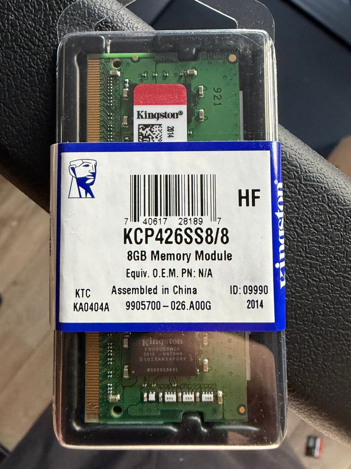 Kingston Sodimm 8gb, Neuf, Enlèvement ou Envoi, DDR4, 8 GB