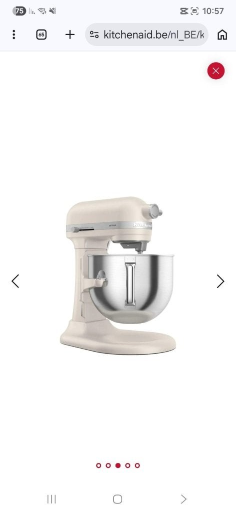 Robot culinaire ,  Kitchen aid artisan pro, Electroménager, Résiste au lave-vaisselle, Comme neuf, Enlèvement, 4 litres ou plus