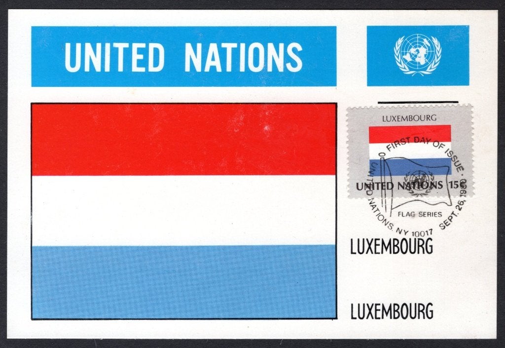 NATIONS UNIES - NEW YORK Yt. 316 FDC 1980 - Luxembourg, Envoi, Affranchi, Amérique du Nord