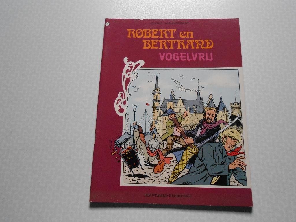 Robert en Bertrand 75 Vogelvrij 1987 1 ste druk., Livres, BD, Neuf, Une BD, Enlèvement ou Envoi