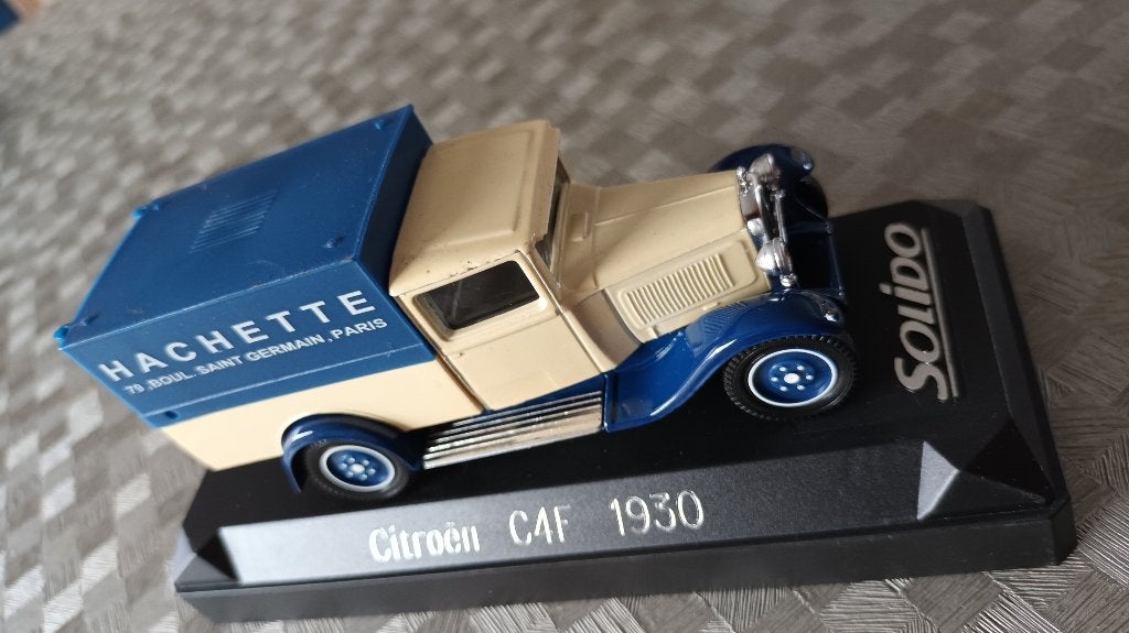 Citroën C4F 1930, Ophalen of Verzenden, Zo goed als nieuw, Auto, Solido