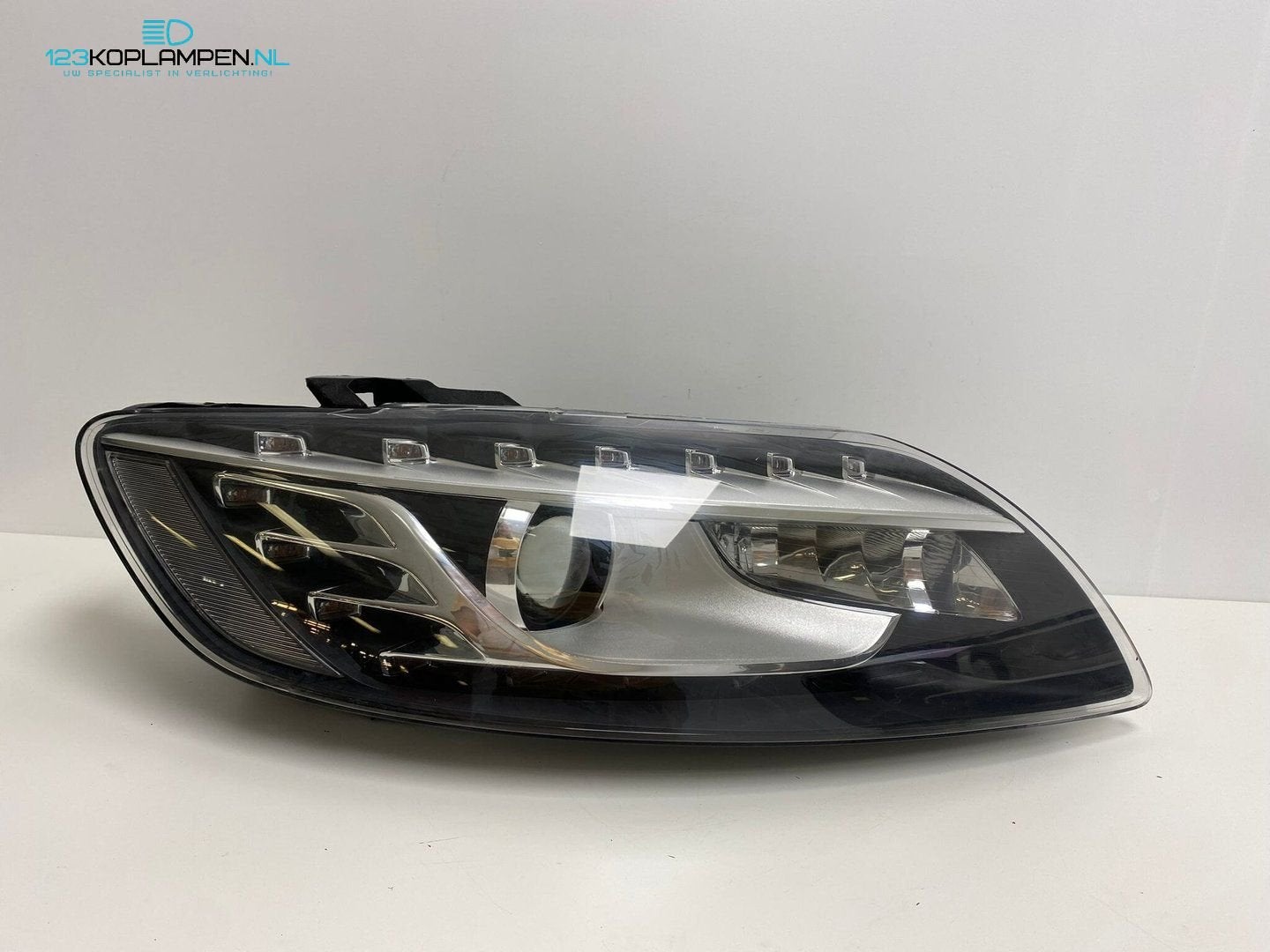 (VR) Audi Q7 4L Bi-Xenon Led koplamp rechts, Gebruikt, -, -, -
