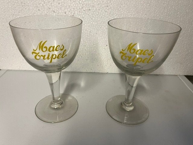 Trappist glazen, Verzamelen, Ophalen, Gebruikt, Glas of Glazen, Overige merken