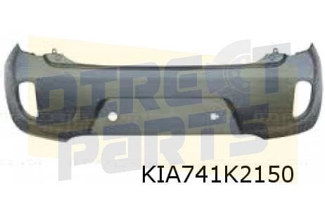Kia Picanto (5/11-4/15) achterbumper (5-drs.) (te spuiten) O, Neuf, Kia, Arrière, -