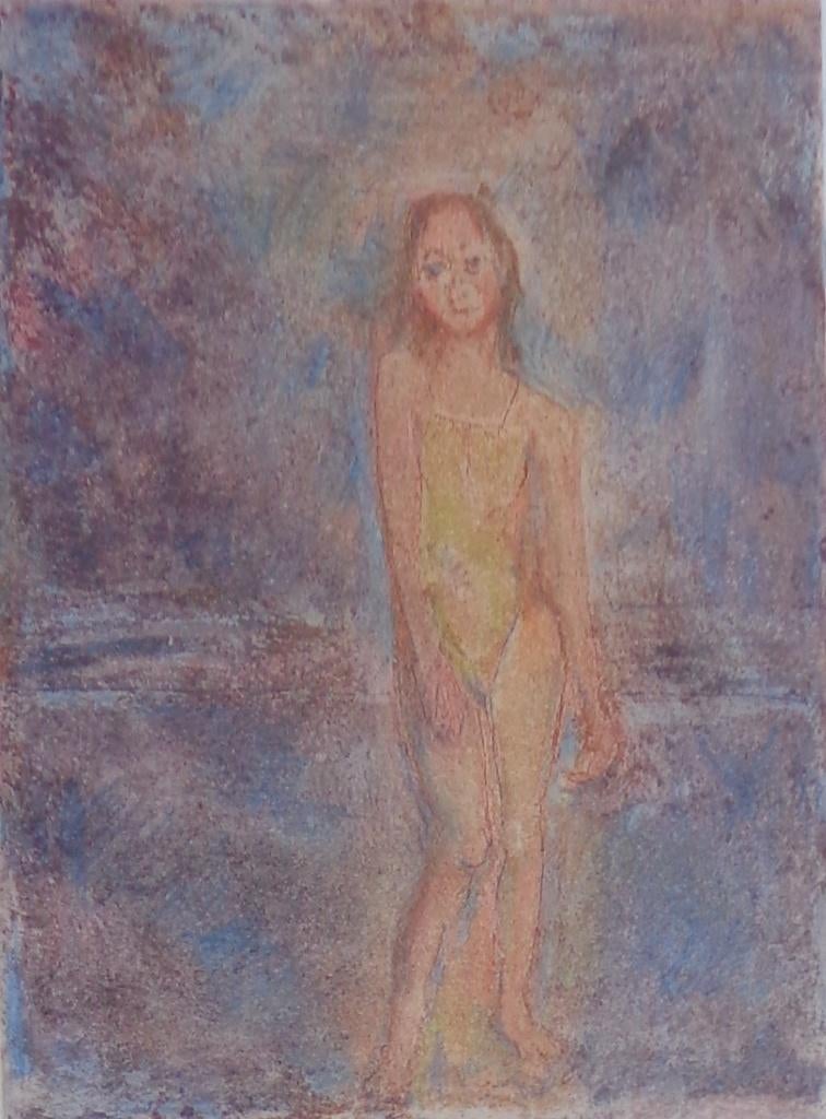 M. KLINGENBERG / VROUW RINEKE DIJKSTRA / ETS / 66x51cm KADER, Gesigneerd, Ophalen of Verzenden, Ets