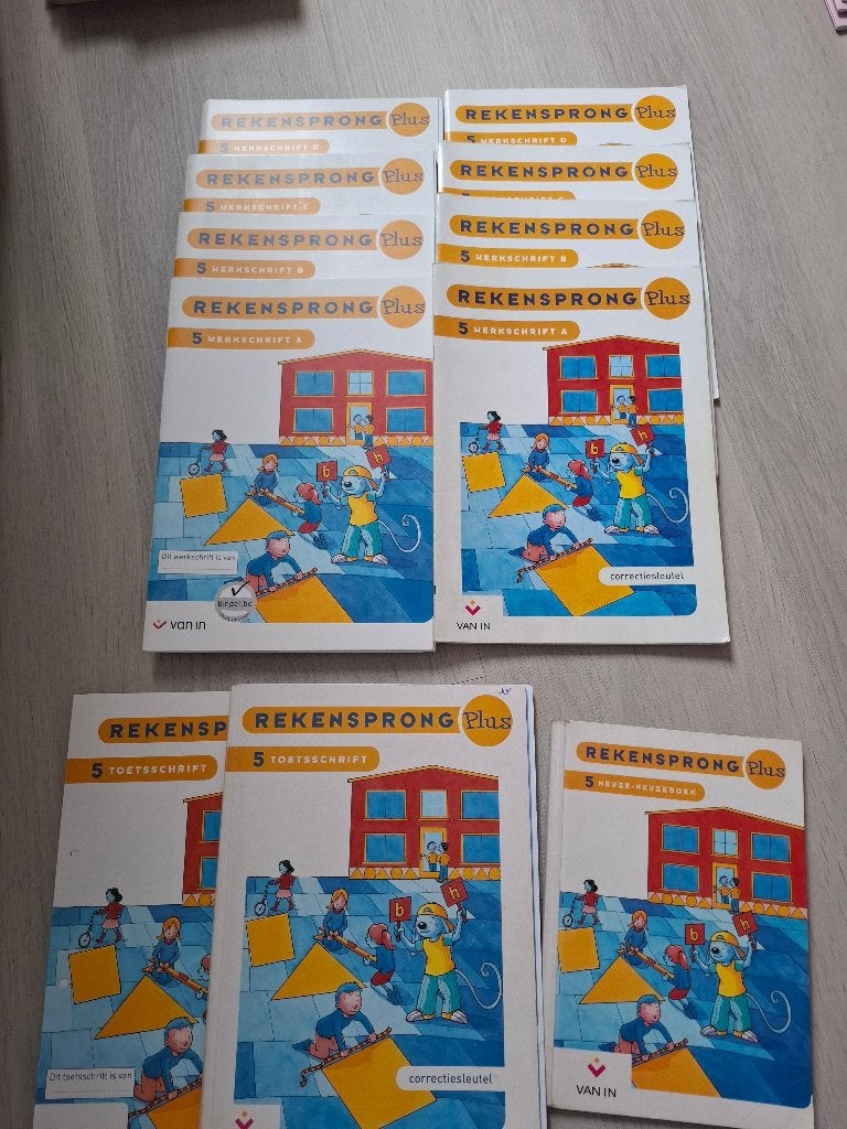 Rekensprong Plus 5de leerjaar volledig pakket, Boeken, Ophalen of Verzenden, Gelezen, Wiskunde A