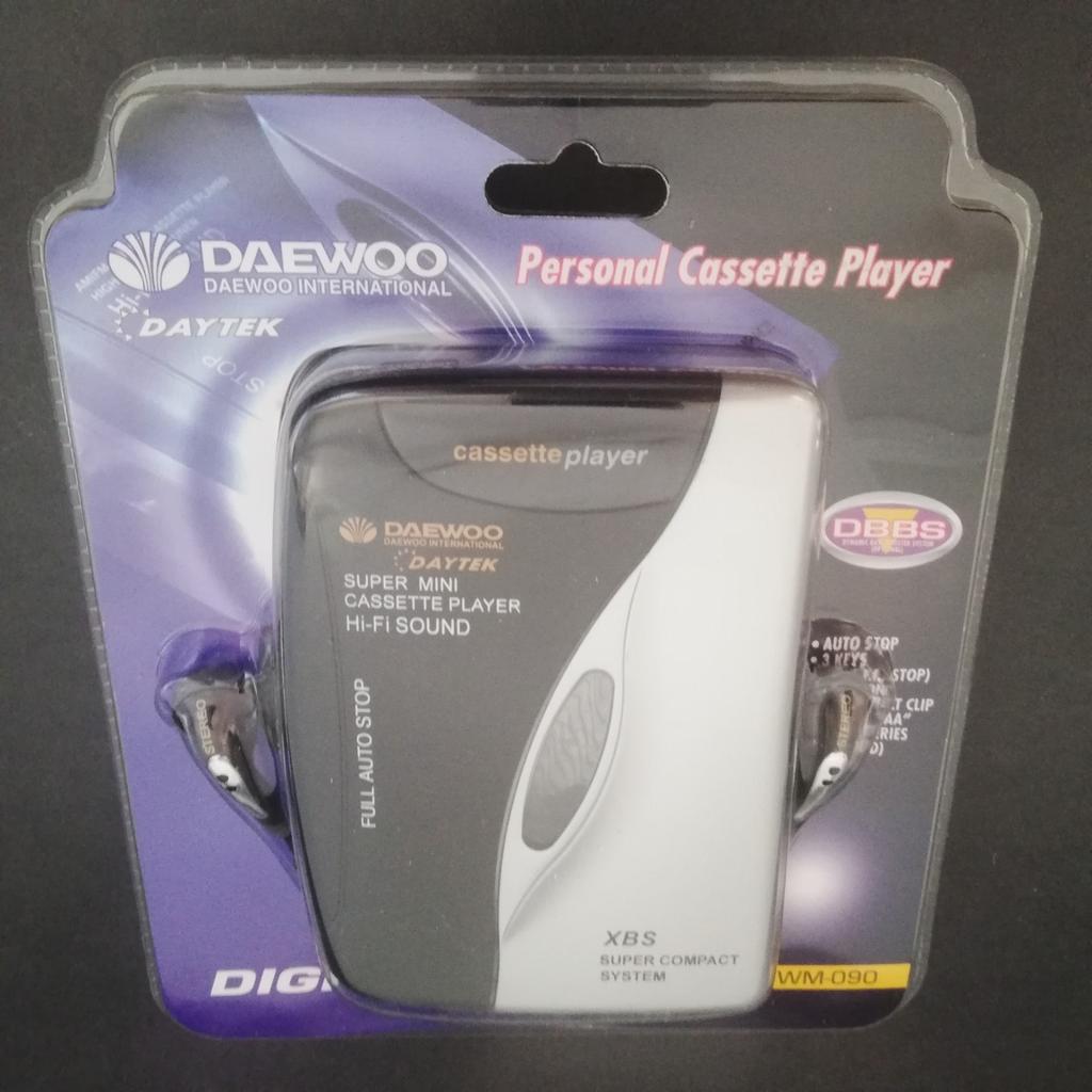Walkman Daewoo Daytek cassette player., Enlèvement ou Envoi, Walkman ou Baladeur