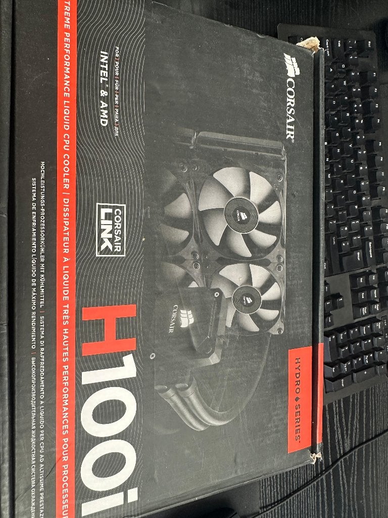 Corsair H100i, Enlèvement, Neuf, Refroidisseur ordinateur à eau
