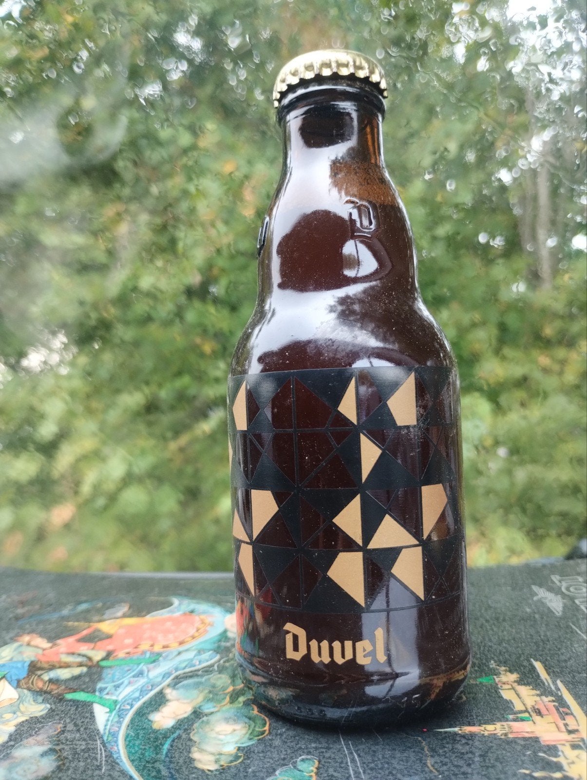 klein Duvel  Duvel flesje ontwerp door Sergio Herman, Verzamelen, Ophalen, Duvel