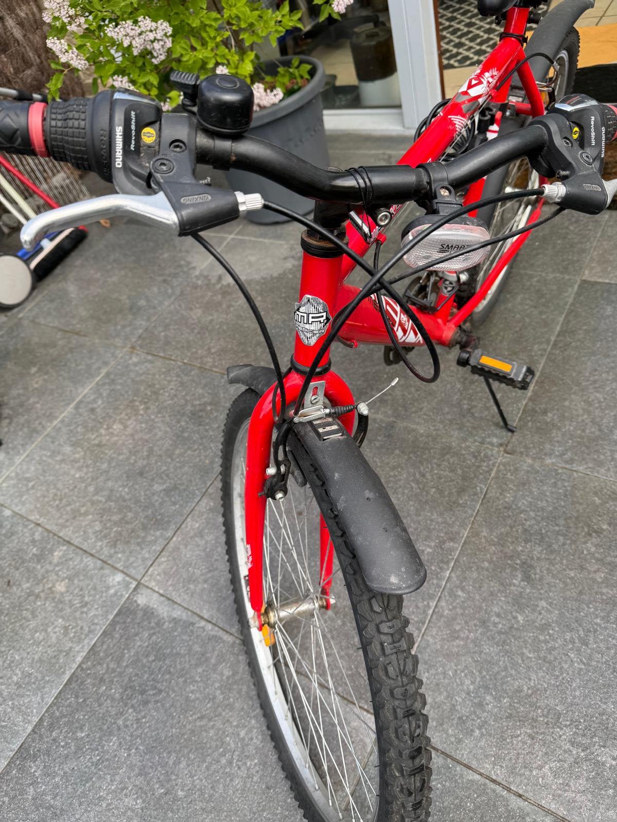 Velo tout terrain  rouge, Vélos & Vélomoteurs, Enlèvement, Utilisé