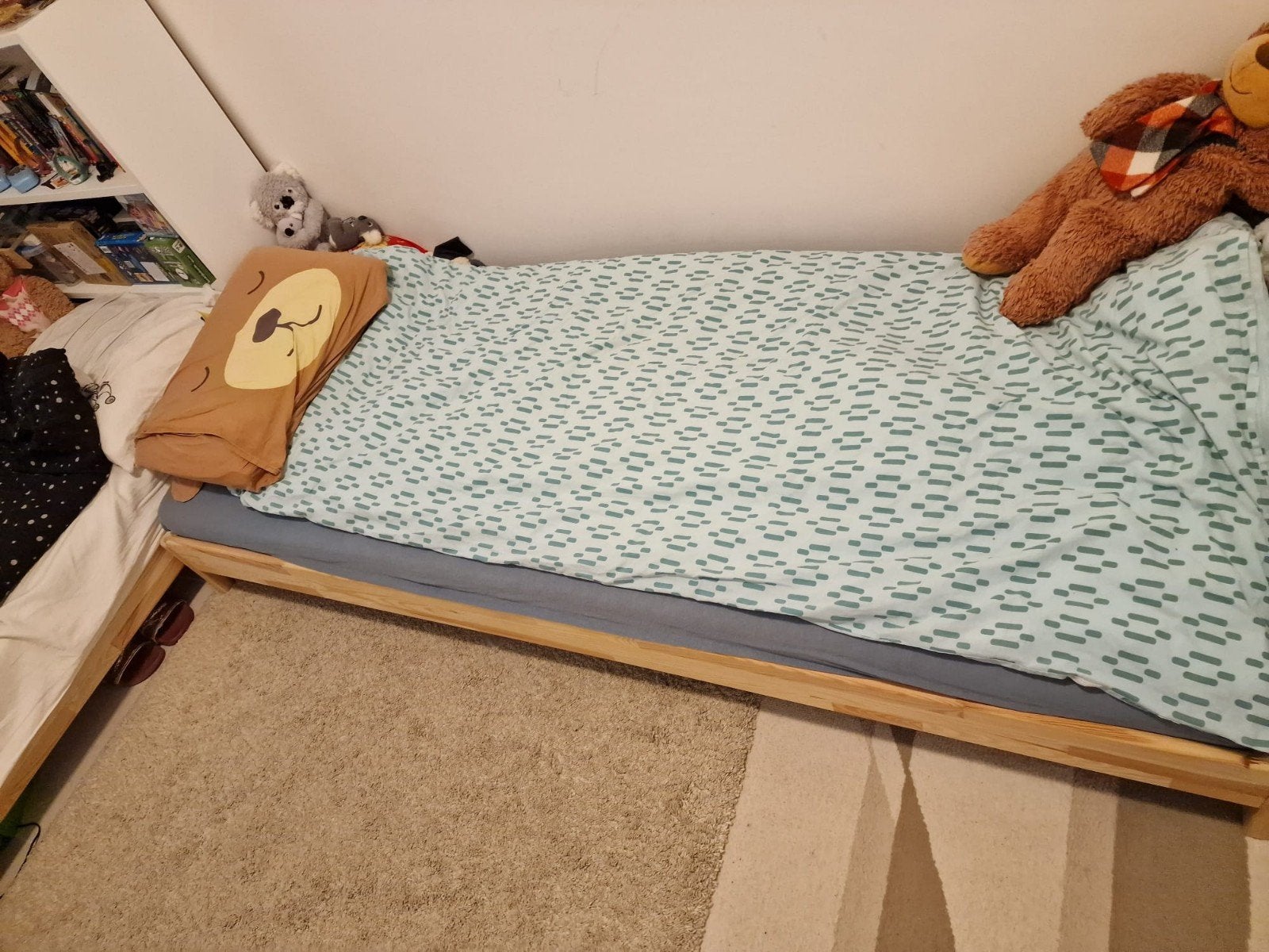 Ikea UTÄKER stapelbaar bedden, Ophalen