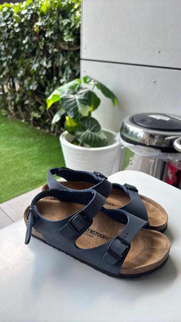 Birkenstock, Kleding | Heren, Ophalen, Zo goed als nieuw, Blauw