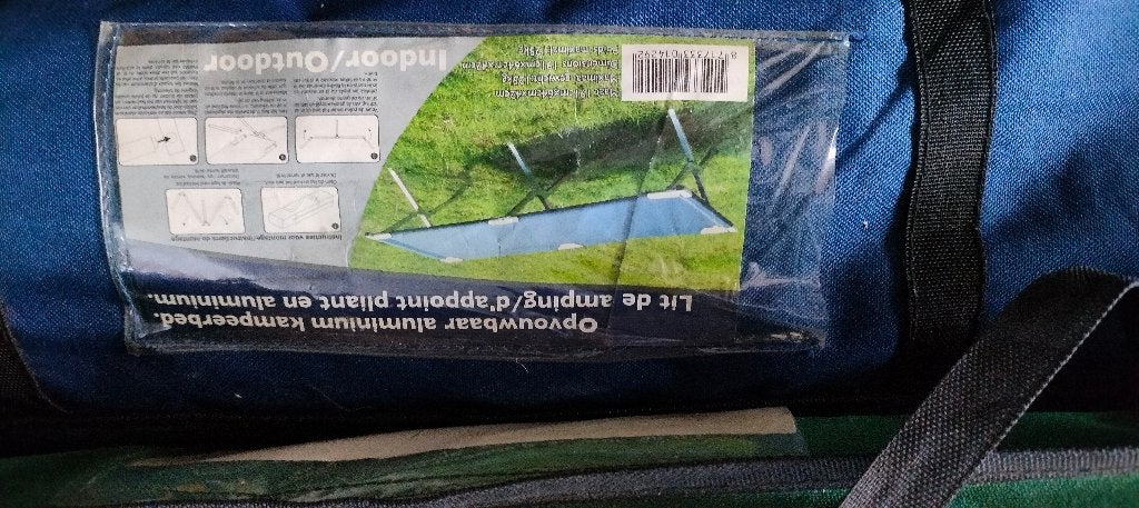 Veldbed, Caravans en Kamperen, Ophalen, Zo goed als nieuw, Overige