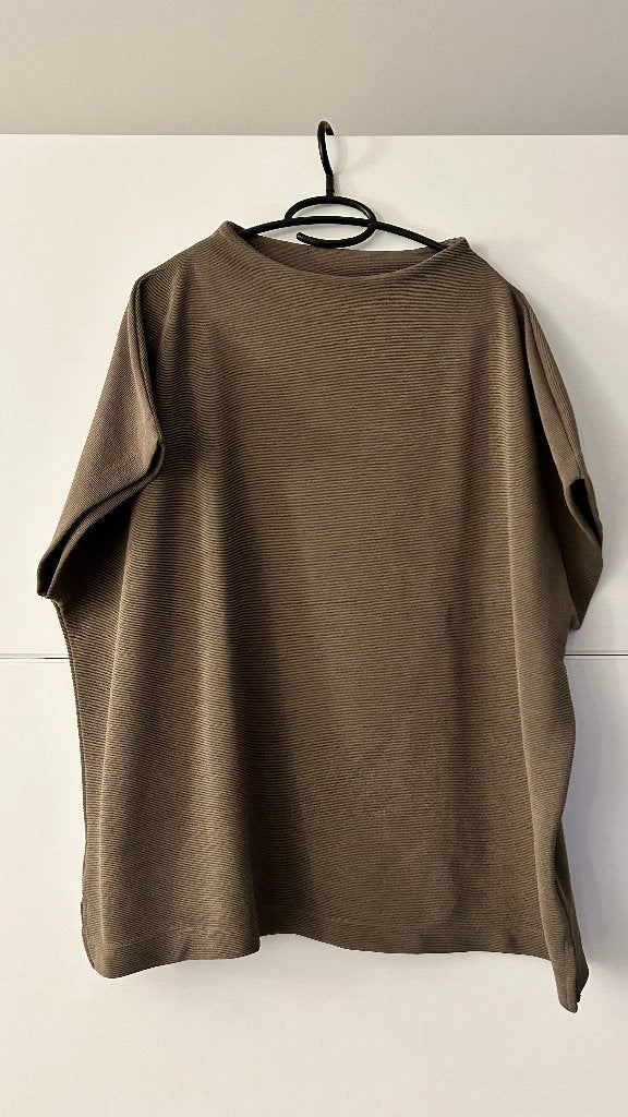 Canda taupe trui met korte mouwen, Vêtements | Femmes, Enlèvement ou Envoi, Comme neuf, Canda, Taille 46/48 (XL) ou plus grande