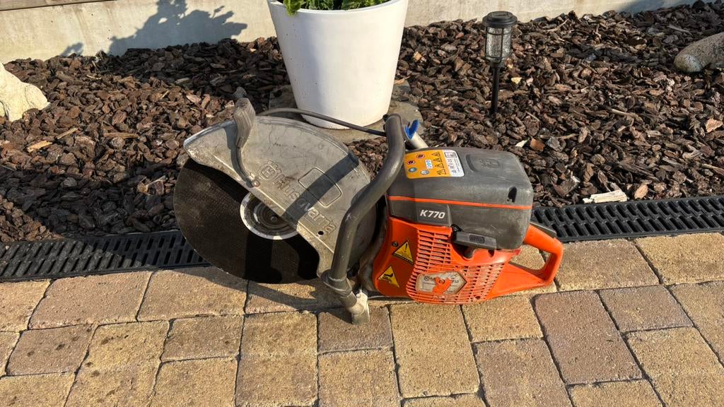 Doorslijper Husqvarna K770, Doe-het-zelf en Bouw, Gereedschap | Zaagmachines, Ophalen, Gebruikt