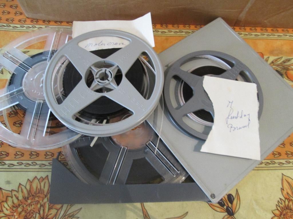 4 8mm Filmrollen van de jaren 70, Ophalen of Verzenden, 8mm film