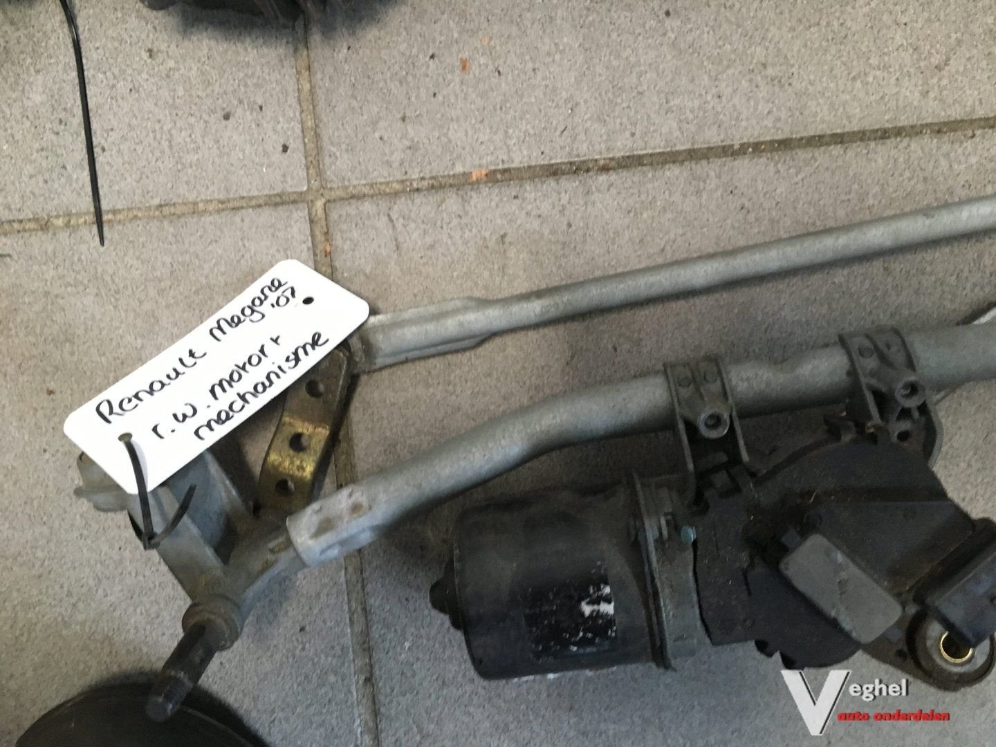 Renault megane '07 ruitenwissermechaniek + motor, Gebruikt, -, -, Ophalen of Verzenden