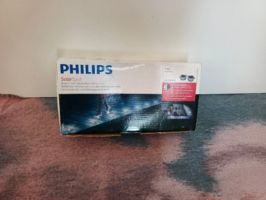 Lot de 2 lampes solaires extérieures Philips SolarSpot, Enlèvement ou Envoi, Neuf