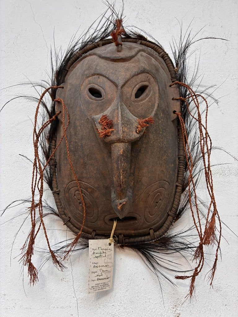 Masque Papouasie, 40 cm, Enlèvement ou Envoi, Papouasie-Nouvelle-Guinée, Sculpté