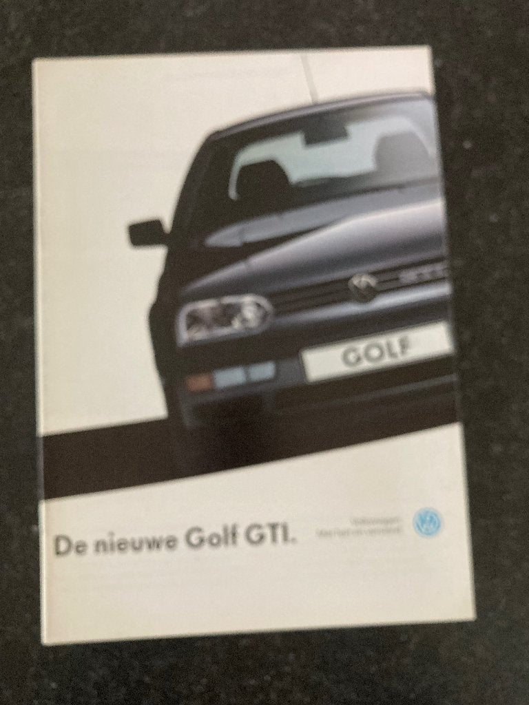 folder auto, Ophalen of Verzenden, Zo goed als nieuw, Volkswagen