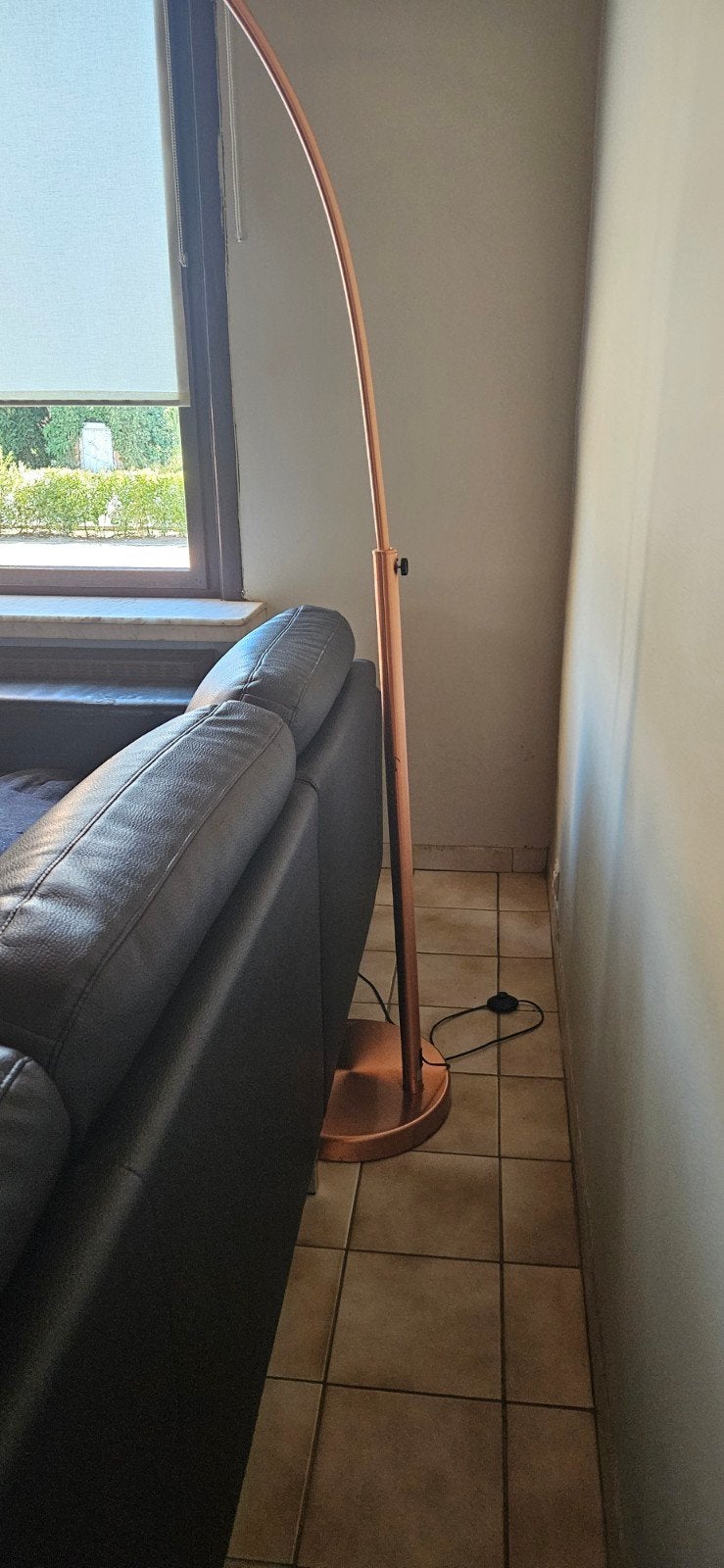 staande hanglamp, Ophalen