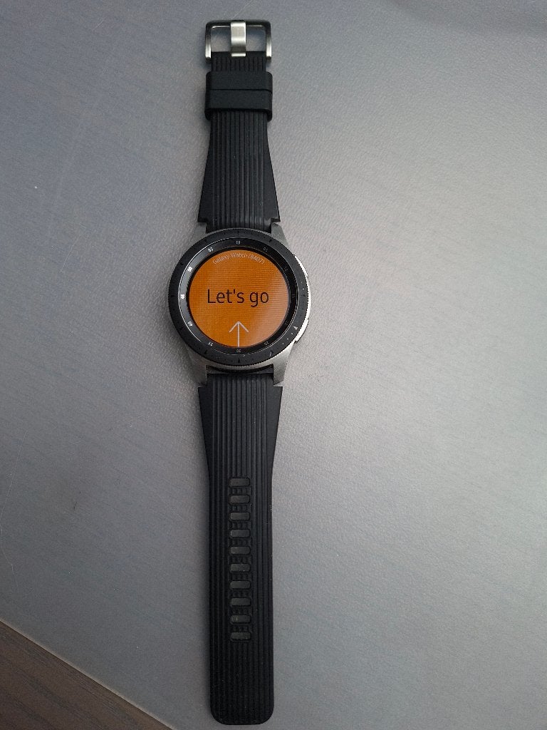 MONTRE INTELLIGENTE SAMSUNG SM-R800 GALAXY, Étanche, Comme neuf, Samsung Galaxy, Argent