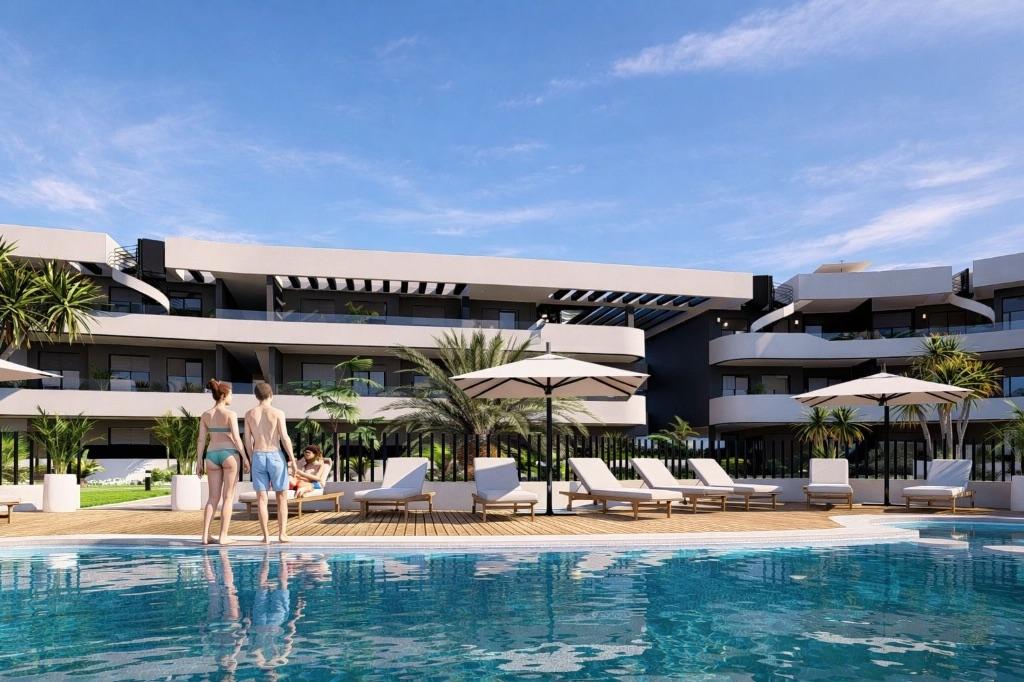 appartement a vendre en Esapgne entre mer et golf, Immo, Village, 75 m², Costa Calida, 2 pièces