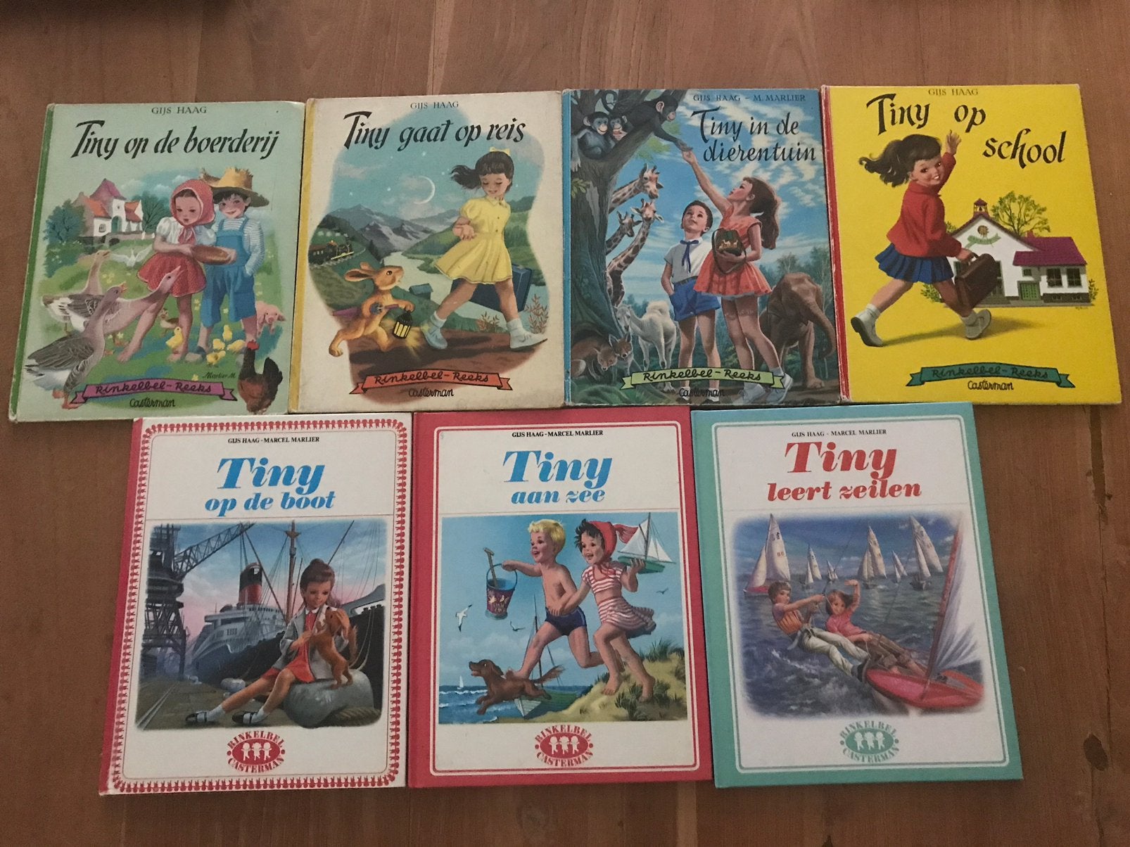 Oude Tiny boeken Per stuk te koop Casterman Rinkelbel reeks, Boeken, Ophalen of Verzenden, Gelezen