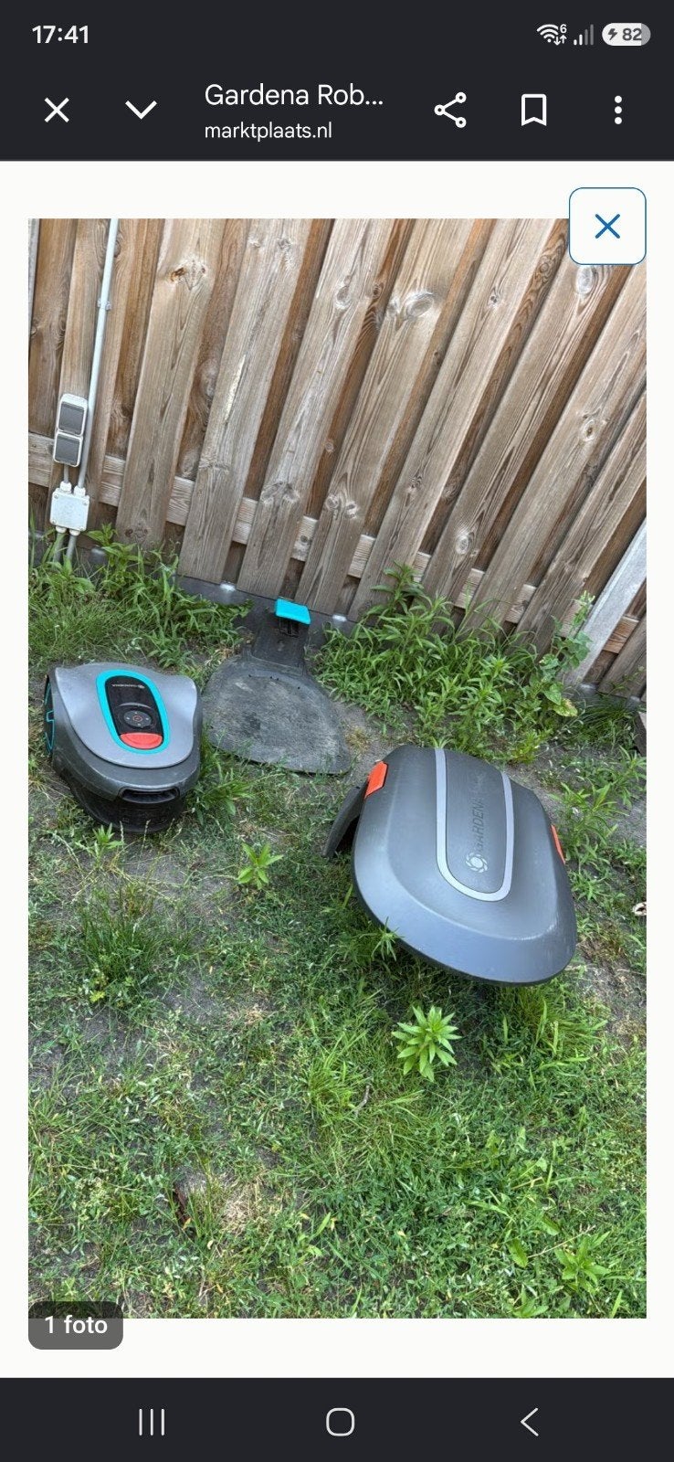 Gardena 250 robotmaaier, Ophalen, Gebruikt, Gardena