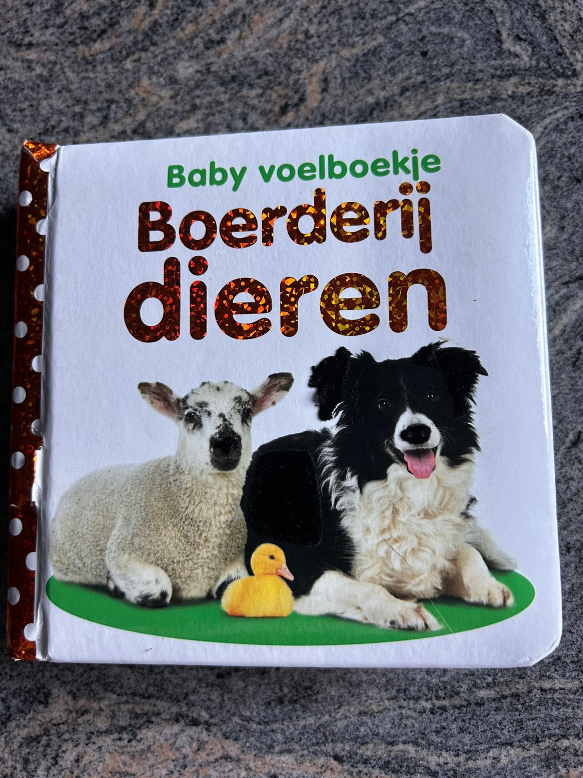 Baby voelboek boerderijdieren, Ophalen of Verzenden, Zo goed als nieuw