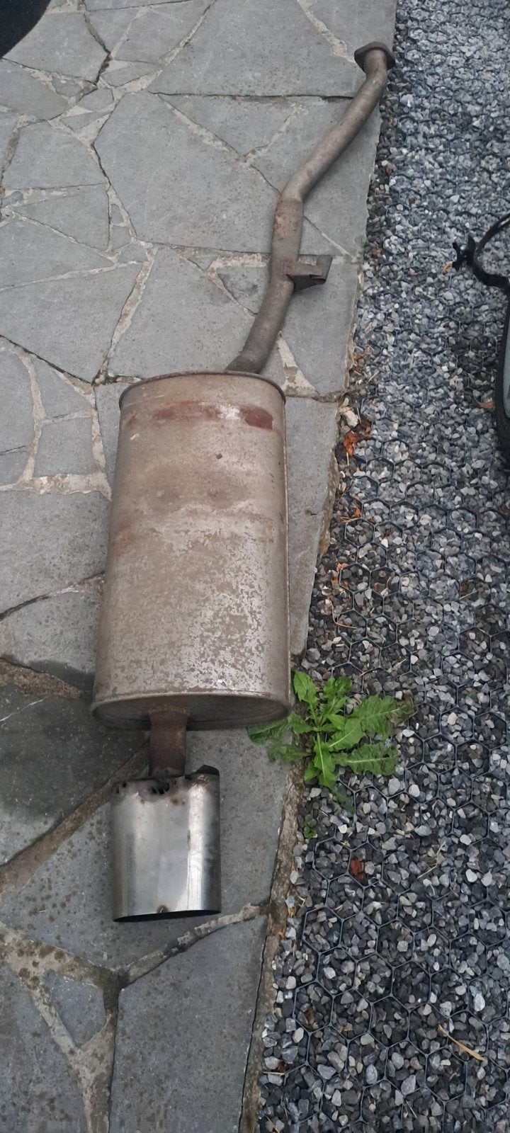 echappement arrière bmw e30, BMW