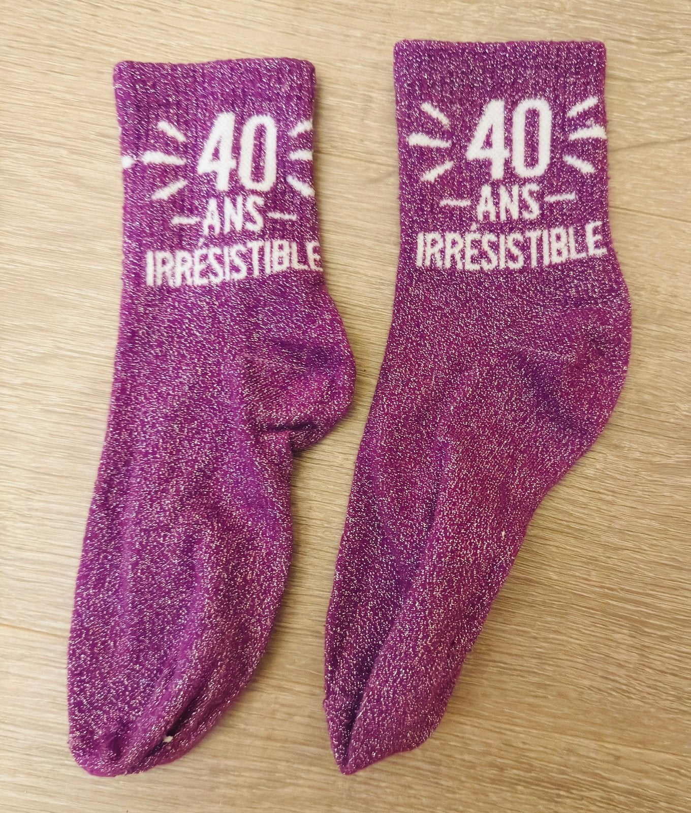 Onweerstaanbare glittersokken, Kleding | Dames, Sokken en Kousen, Ophalen of Verzenden, Zo goed als nieuw