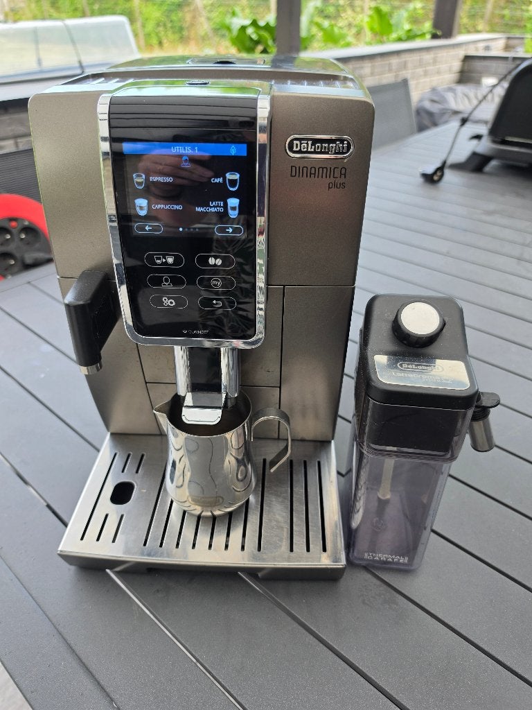 machine café Grains - Delonghi Dinamica  plus, Elektronische apparatuur, Koffiezetapparaten, Ophalen, Afneembaar waterreservoir