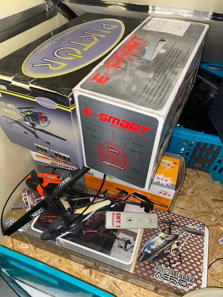 Lot modelbouw, Ophalen, Gebruikt, Helikopter