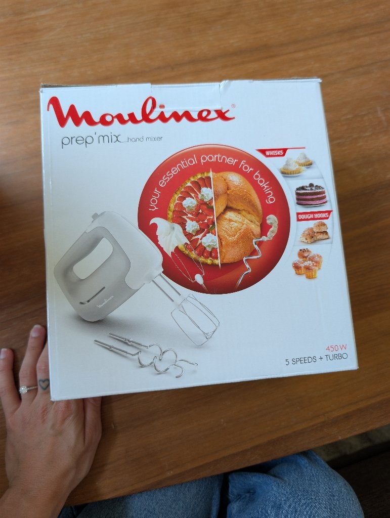 Batteur moulinex, Enlèvement ou Envoi, Neuf, Mélangeur