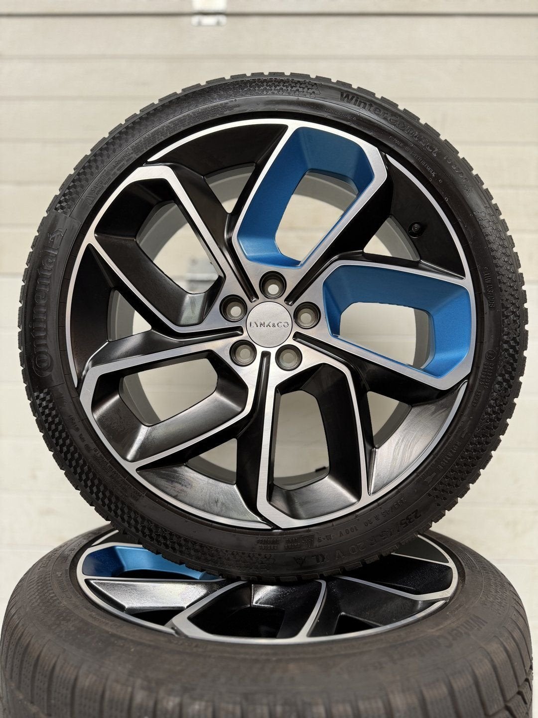 DEMO SET 20’’ LYNK EN CO VELGEN WINTERBANDEN ORIG, Auto-onderdelen, Banden en Velgen, Gebruikt, -, -, Banden en Velgen