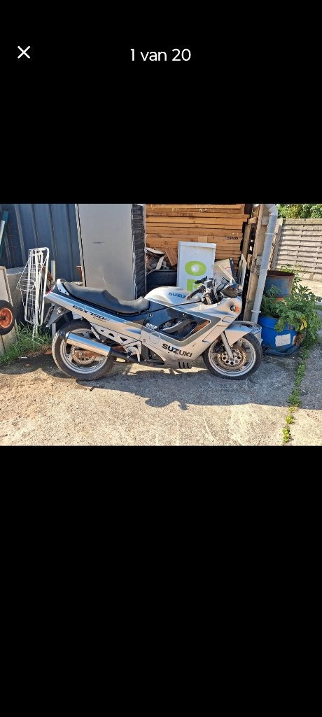 Suzuki GSX 750 f, Ophalen, Gebruikt