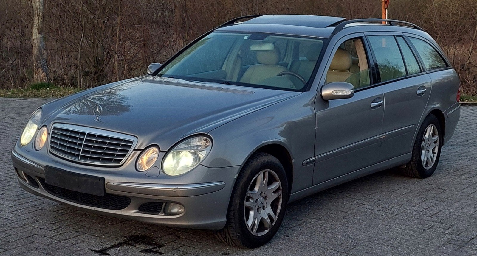Mercedes E280CDi/2005/Automaat/OM648/3.222cc/Export, Auto's, Automaat, 3222 cc, Leder, Diesel
