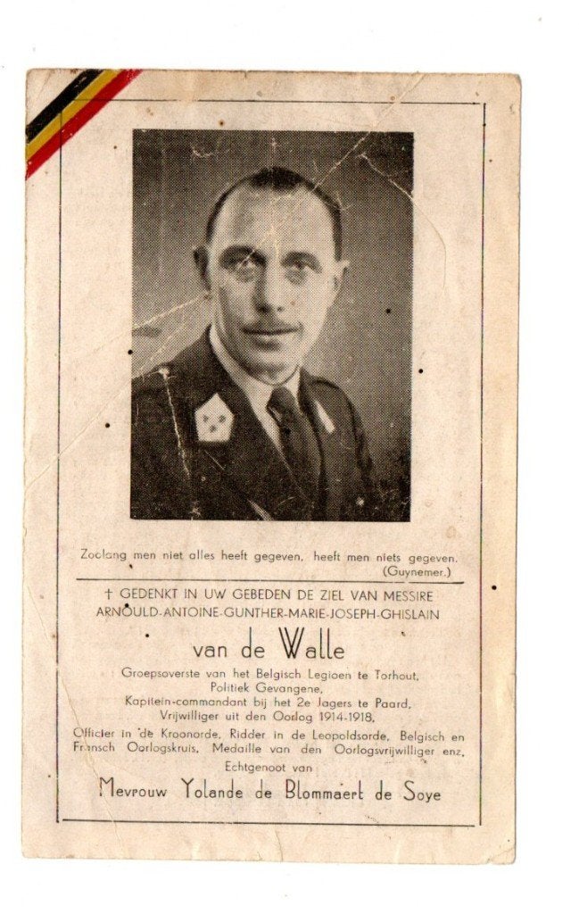 dp oorlogsslachtoffer weerstand Torhout + Brunswijk 1944, Verzamelen, Ophalen of Verzenden, Overige soorten, Foto of Poster