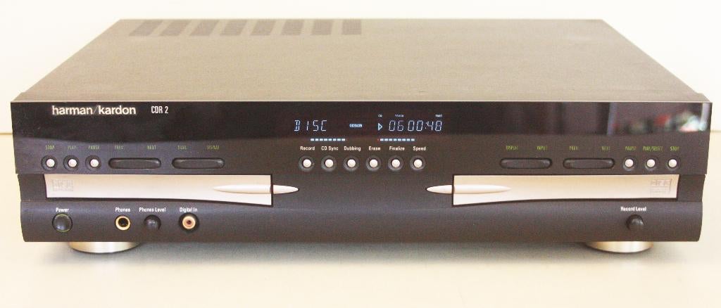 Harman Kardon CDR2 Dual Tray CD-Recorder / Made In USA, Enlèvement ou Envoi, Comme neuf
