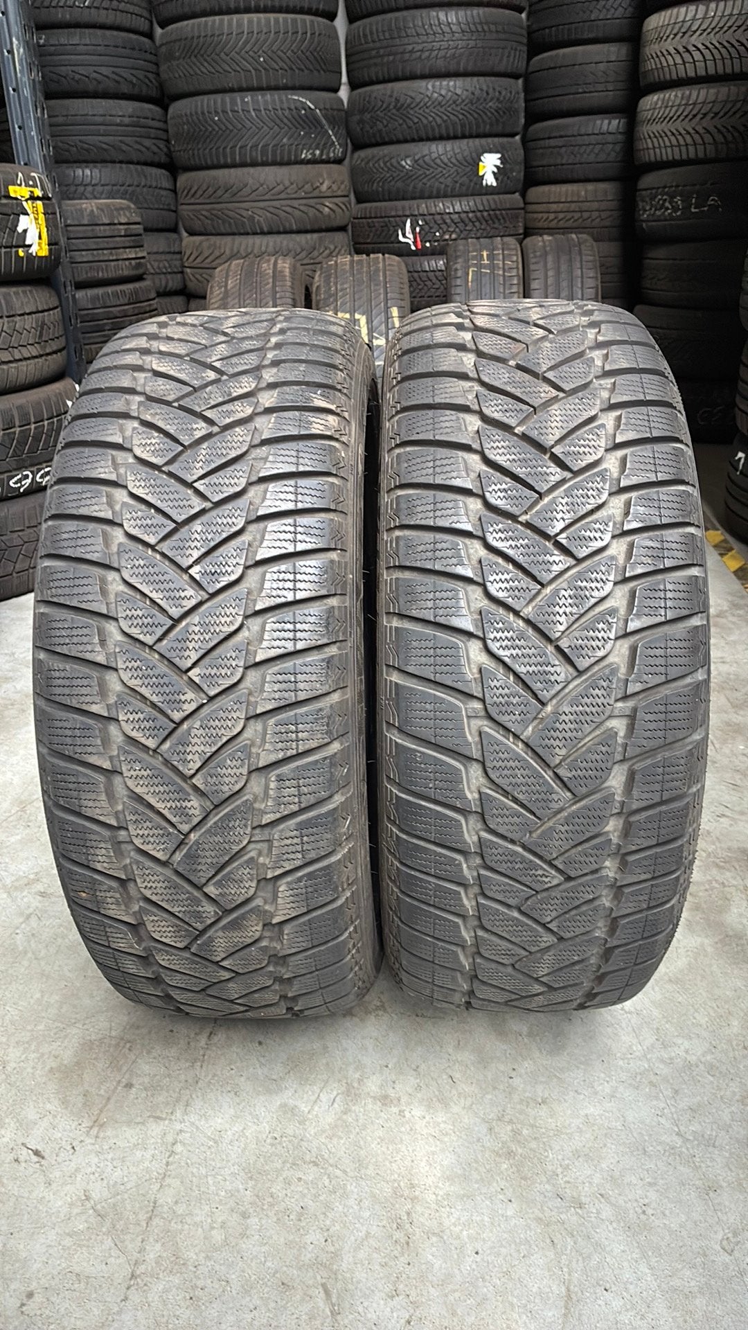Pneus d'hiver 2255017 225/50/17 225/50R17 Runflat  Dunlop, Enlèvement
